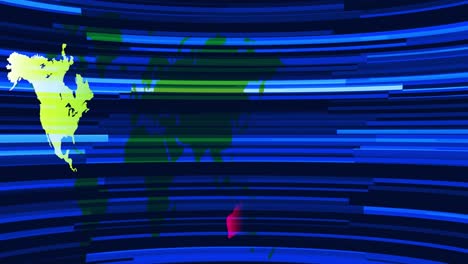 fundo de notícias de tecnologia de cor azul