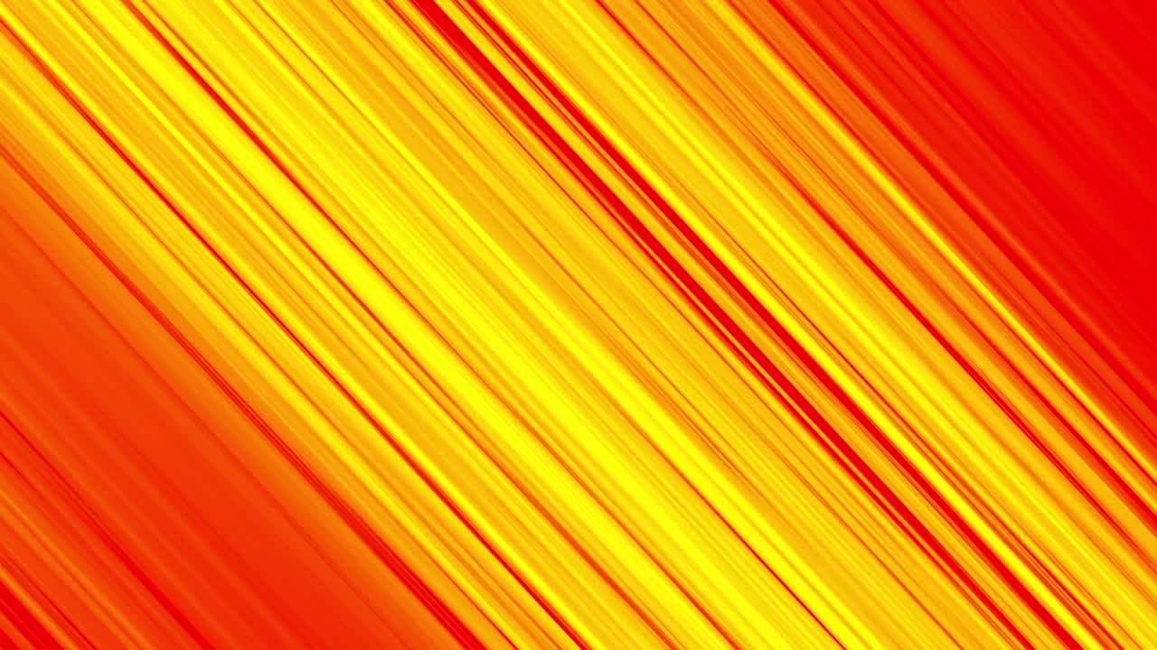 노란색 빛의 흔적이 오렌지색 배경에 움직입니다.