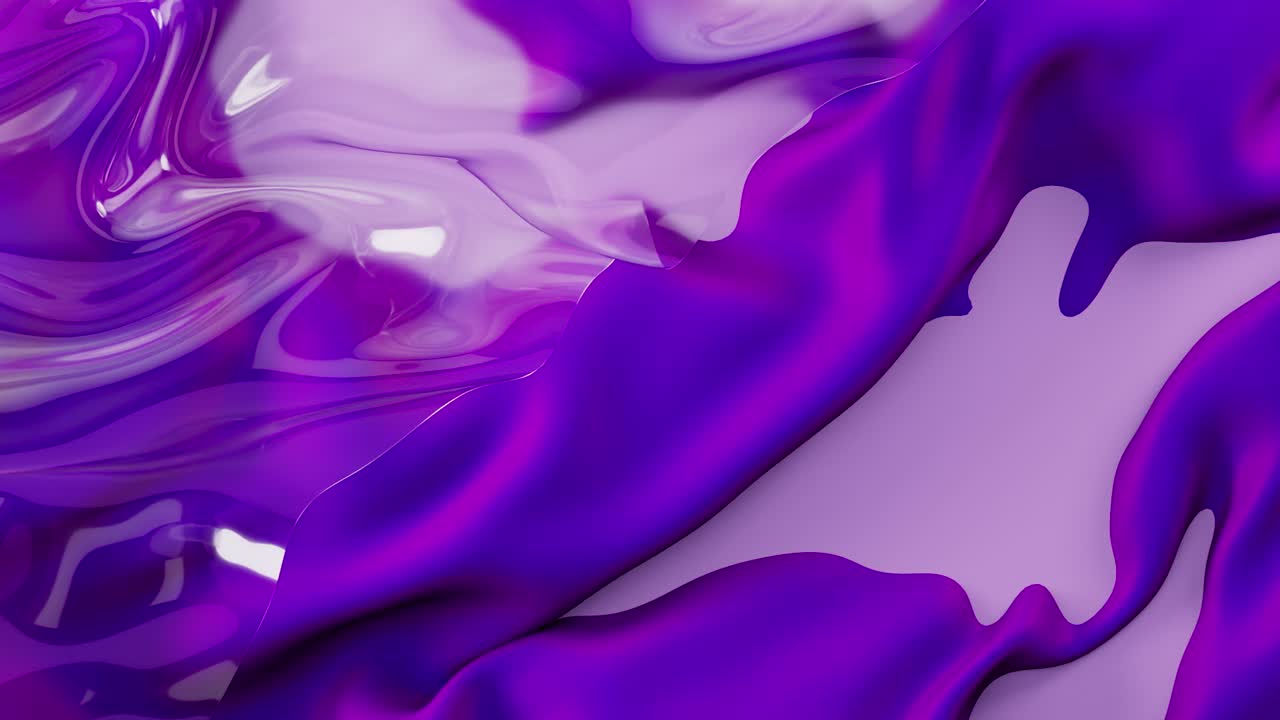 Premium stock video - Silk cloth 3d looping animation: fluid elegance in 4k