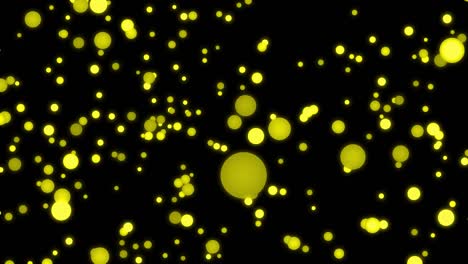 animación de bola de punto de tamaño medio en movimiento gráficos de movimiento