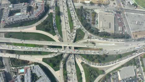 Aerial-View-of-Four-Level-Interchange-LA