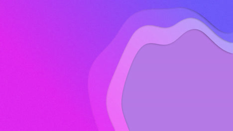 animation of moving shapes on purple background