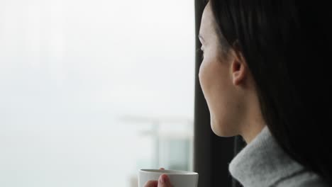 young woman enjoying time off