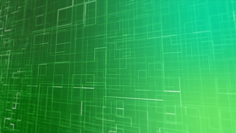 green background technology abstract lines