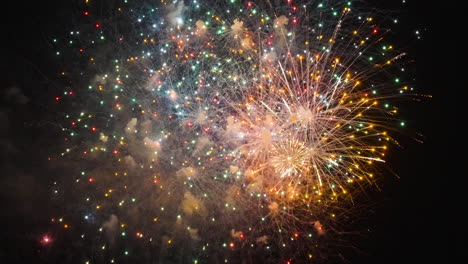 stunning fireworks display