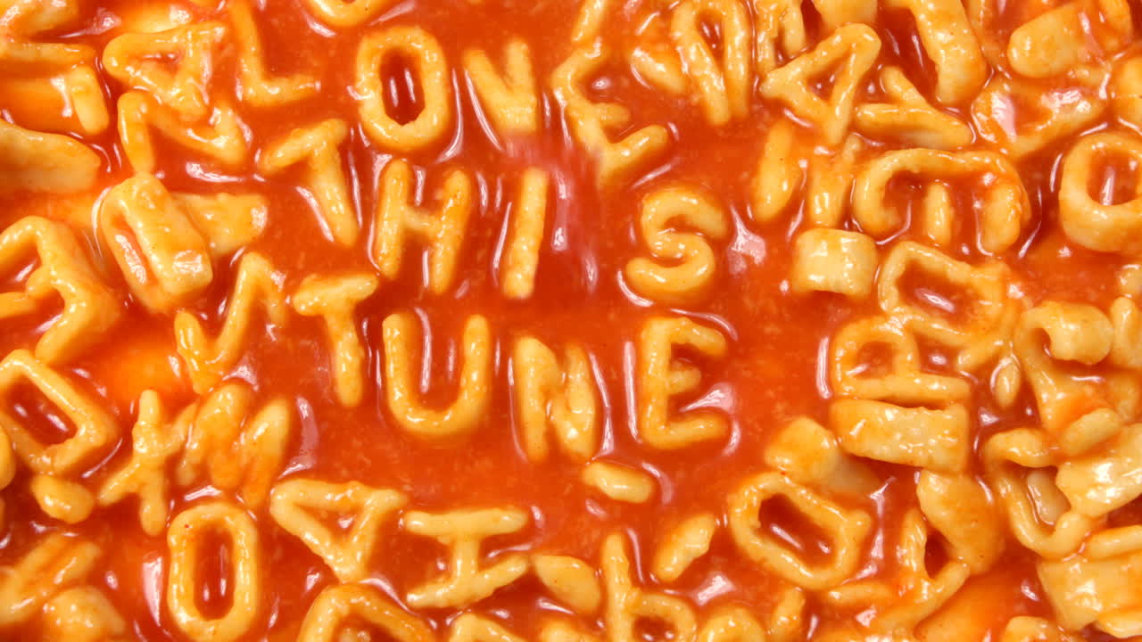 스파게티 철자 사랑이 0