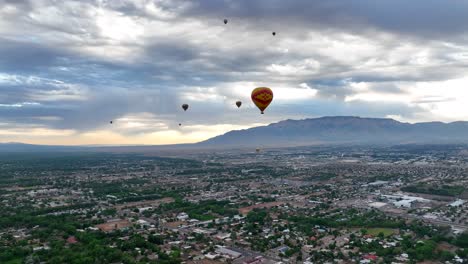 Albuquerque,-New-Mexico-Heißluftballonfestival