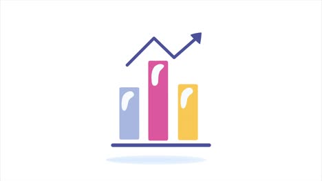 bar graph showing growth