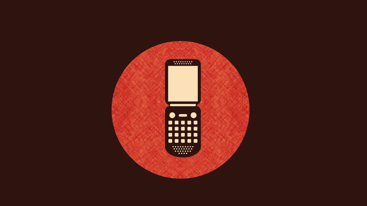 레트로 드폰 아이콘