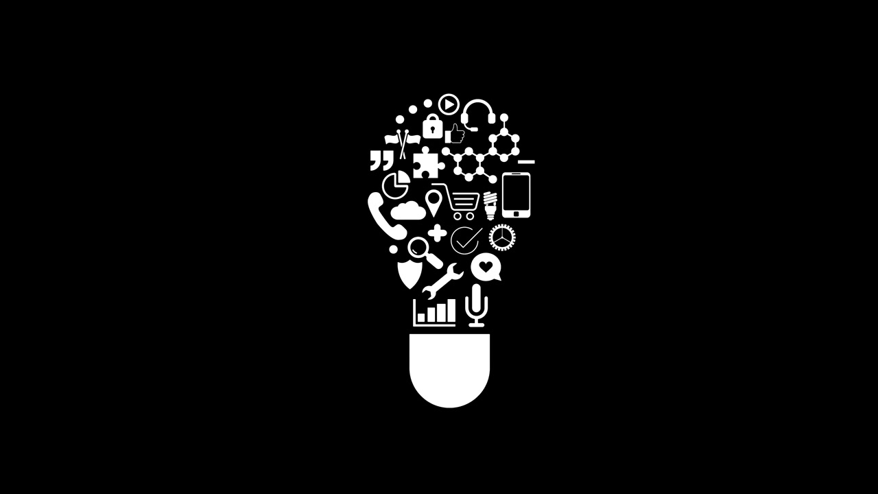 animazione - idea moderna sfondo glitch