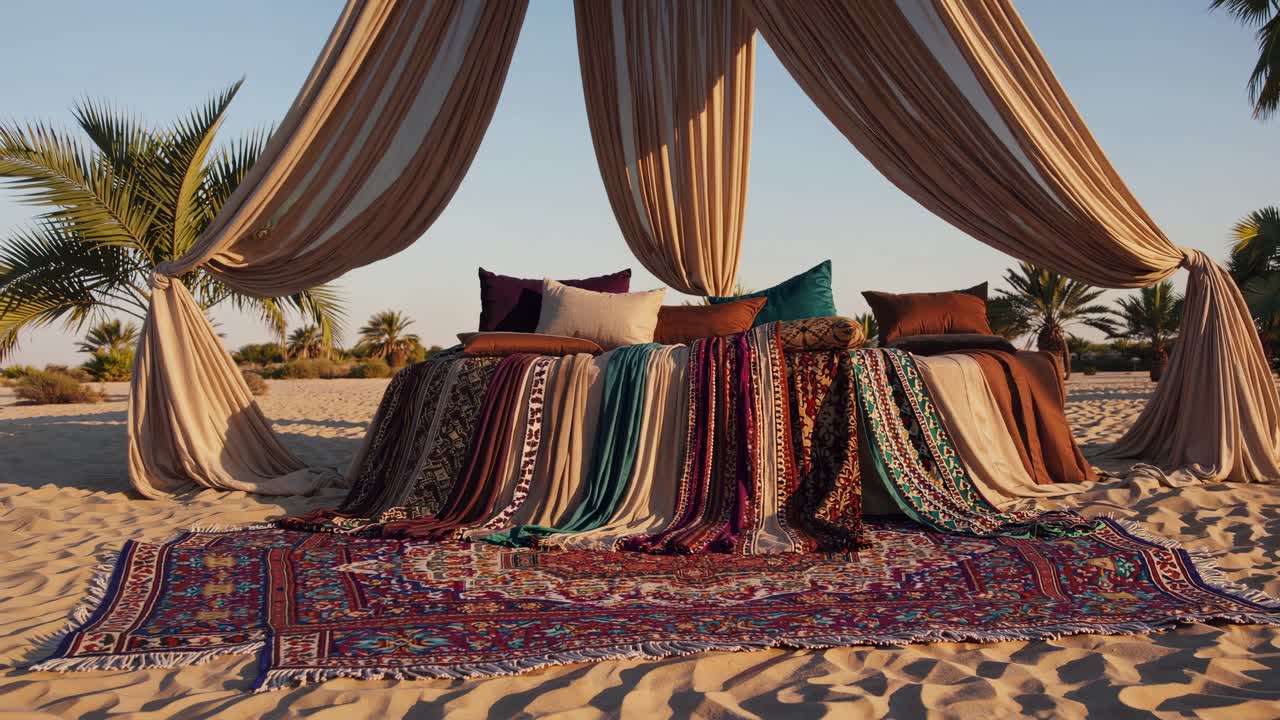 Desert Beach Relaxation Spot