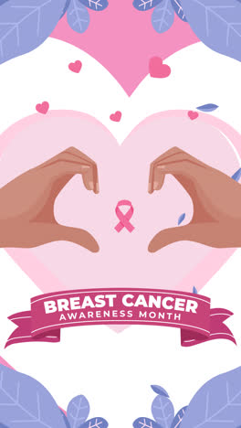 An-animation-of-Hand-drawn-flat-breast-cancer-awareness-month-background