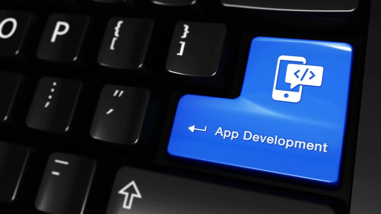 App Development Keyboard Button