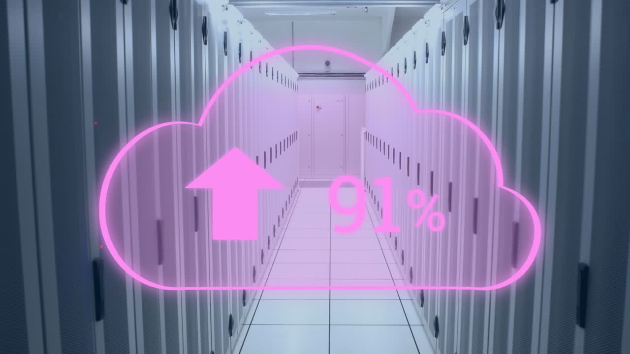 Upload progress clouds