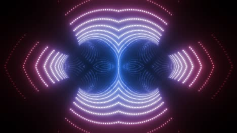 abstract colorful lightshow