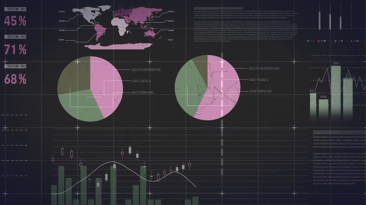 데이터 처리를 통한 모양의 애니메이션
