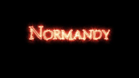 normandy written with fire. loop