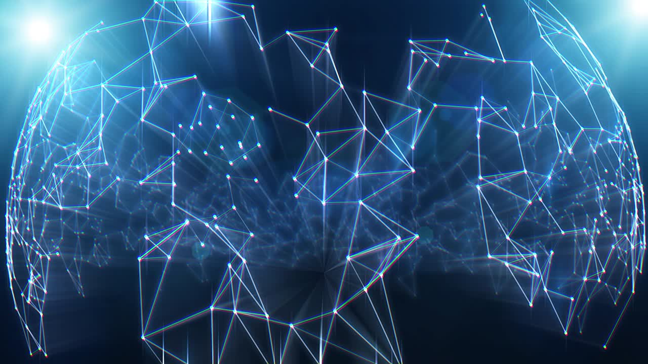 gradientes dinámicos de la forma de la red poligonal 4k