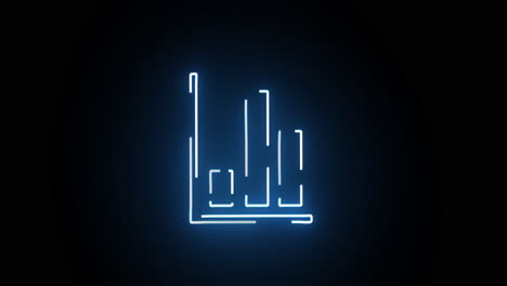 neon bar chart