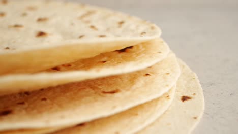 stack of tortillas