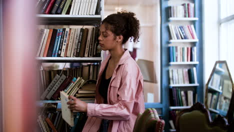 african american woman in a store