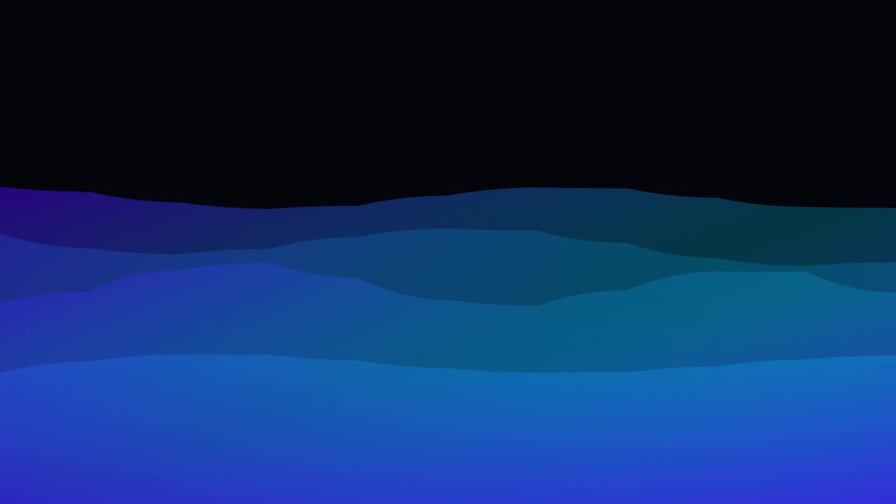 Abstract Blue Wave Motion Background