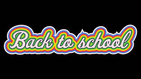 Digital-animation-of-back-to-school-multicolored-text-against-black-background