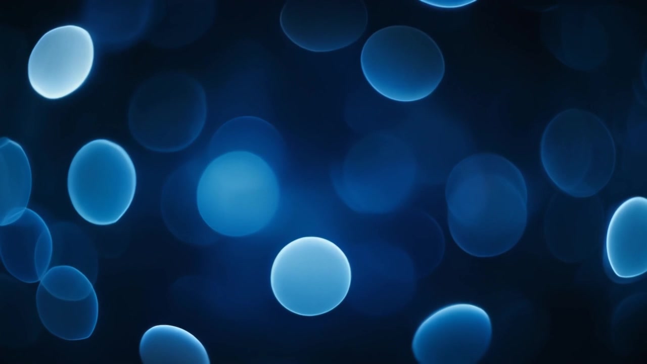 Abstracto Luzes Bokeh Azul de fundo