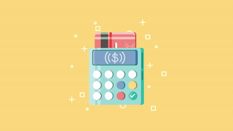 calculator math with dollar symbol