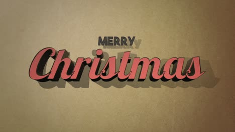 Retro-Frohe-Weihnachts-Text-Auf-Brauner-Grunge-Textur