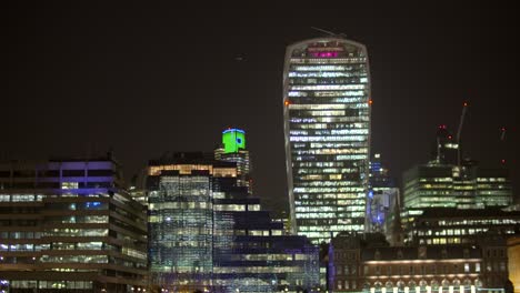 Skyline-Von-London-Bei-Nacht