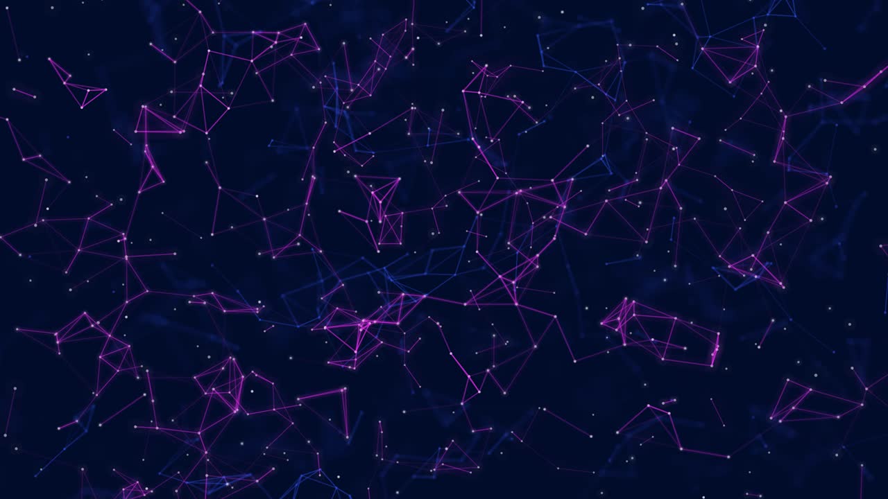 Digital blue wave shapes on digital wave particles motion wave light background cyber network