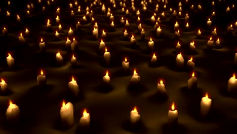 looping animation of candles