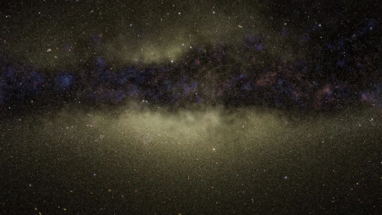 viajando a través de las galaxias