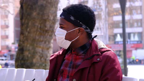 Black-Man-Wears-His-Masked-Glasses