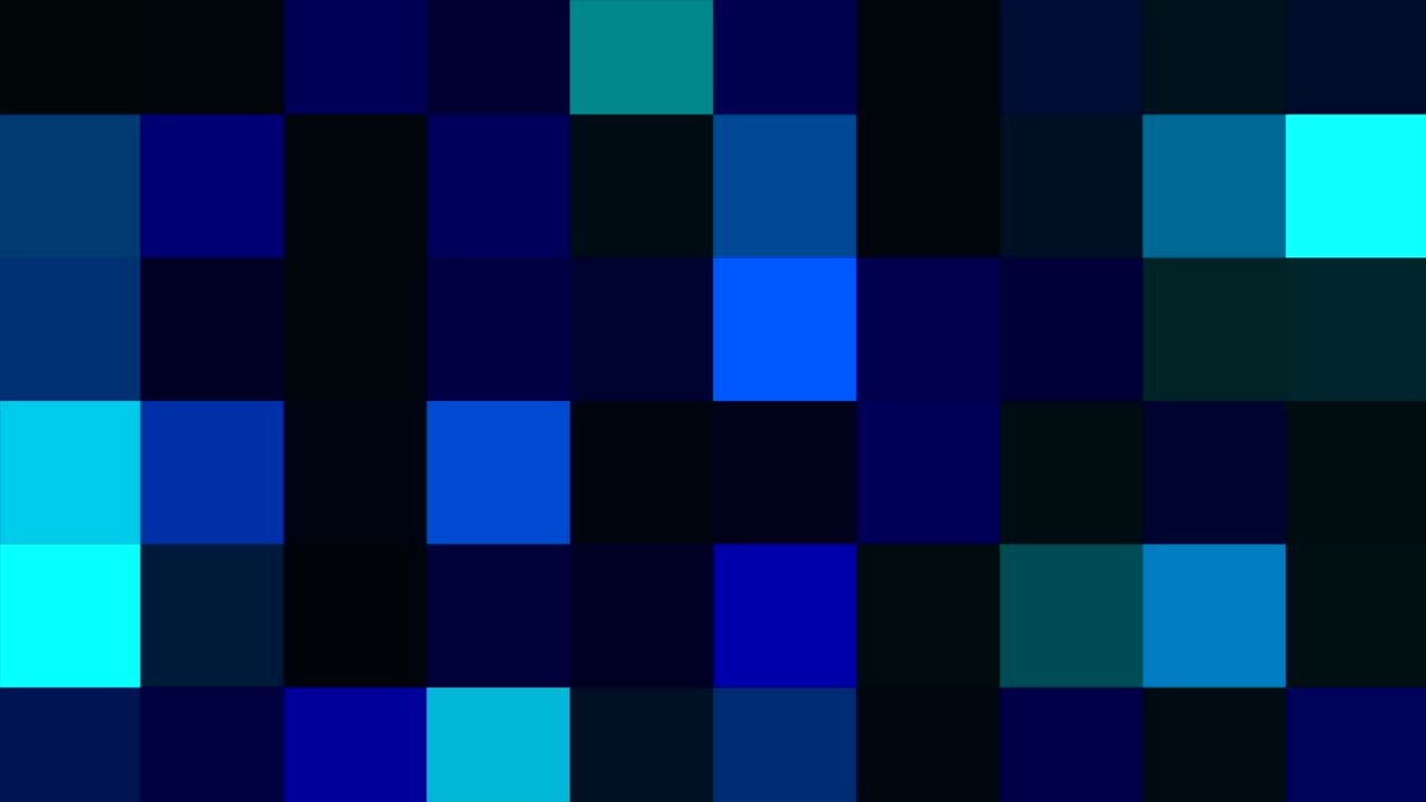 patrón pixelado abstracto azul y turquesa