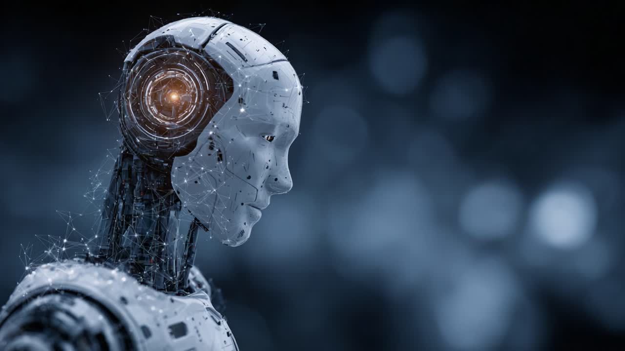 Exploring the Future of Artificial Intelligence: A Detailed Look at a Sophisticated Robot with Advanced Cognitive Features and Intricate Designs