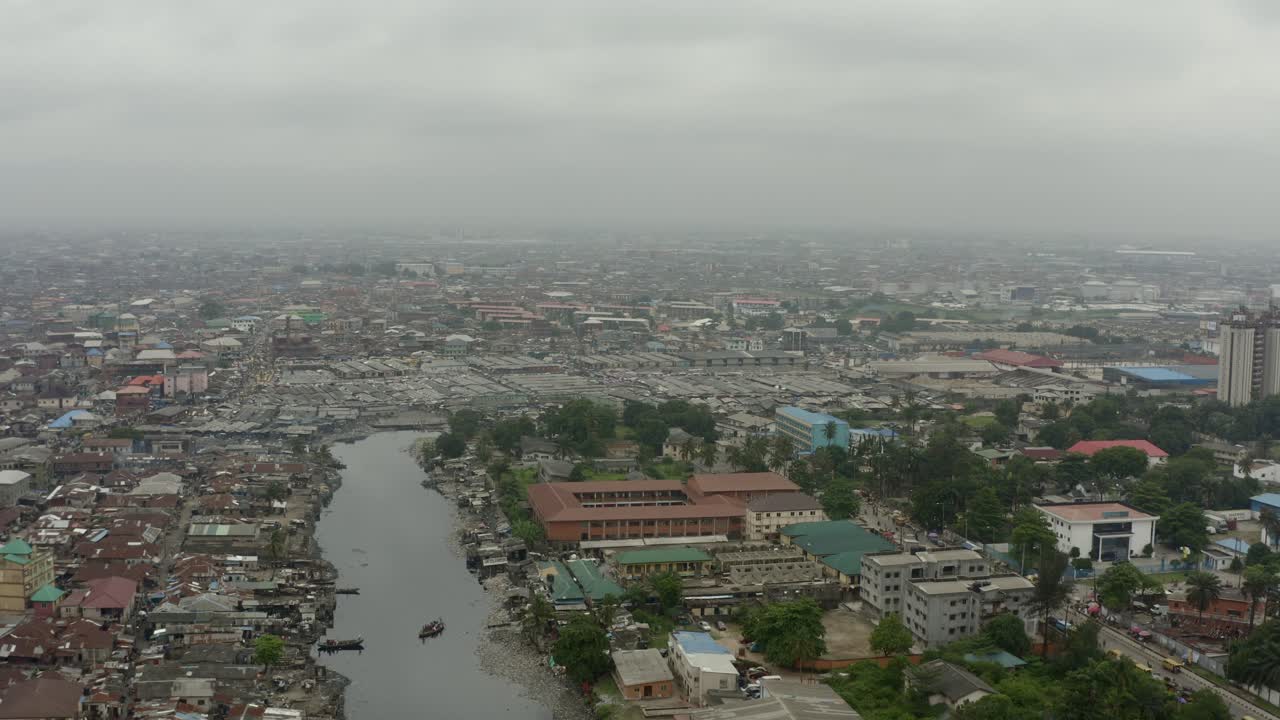 Lagos City Nigeria Drone 04