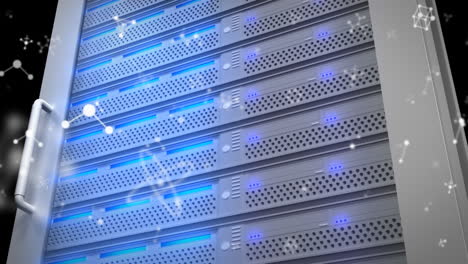 animation of molecules over server