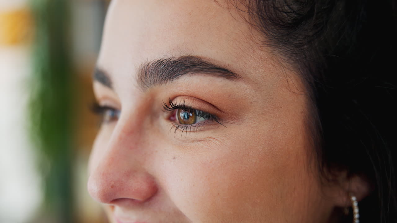 primer plano de la cara de una mujer