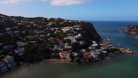 antena en las cabezas en knysna - atracción natural pintoresca, ruta del jardín