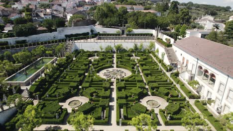 jardines del antiguo palacio episcopal, castelo branco, portugal