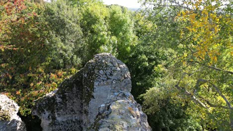 parte de las ruinas del castillo de sutton valencia
