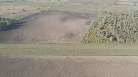 La-Construcción-De-Una-Sala-Está-En-Marcha-Y-El-Edificio-Está-Emergiendo-Del-Campo