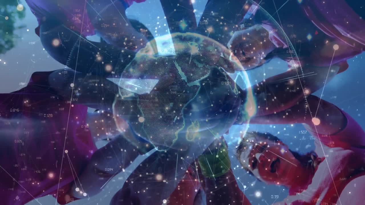 성공을 축하하는 팀