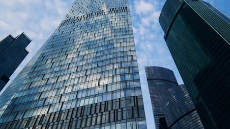 towers of the moscow business district