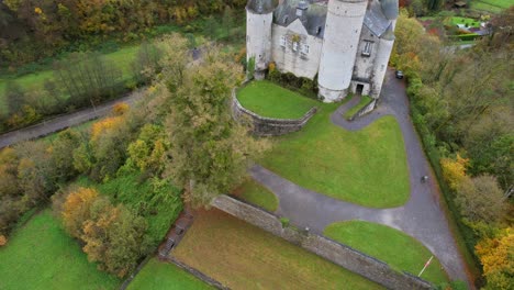 bourscheid castle is located near the village of bourscheid in the north of luxembourg