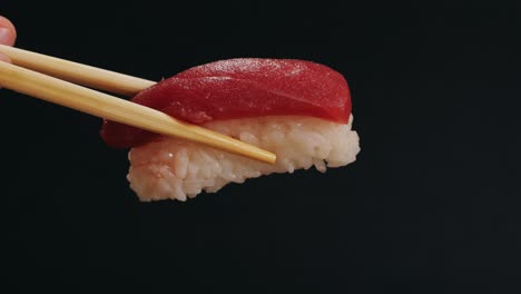 tuna sushi piece