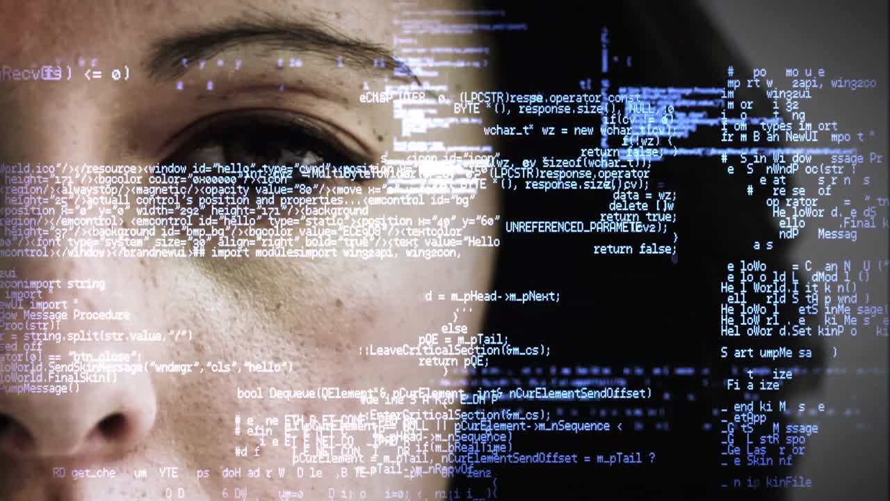 vista de cerca de una mujer de negocios