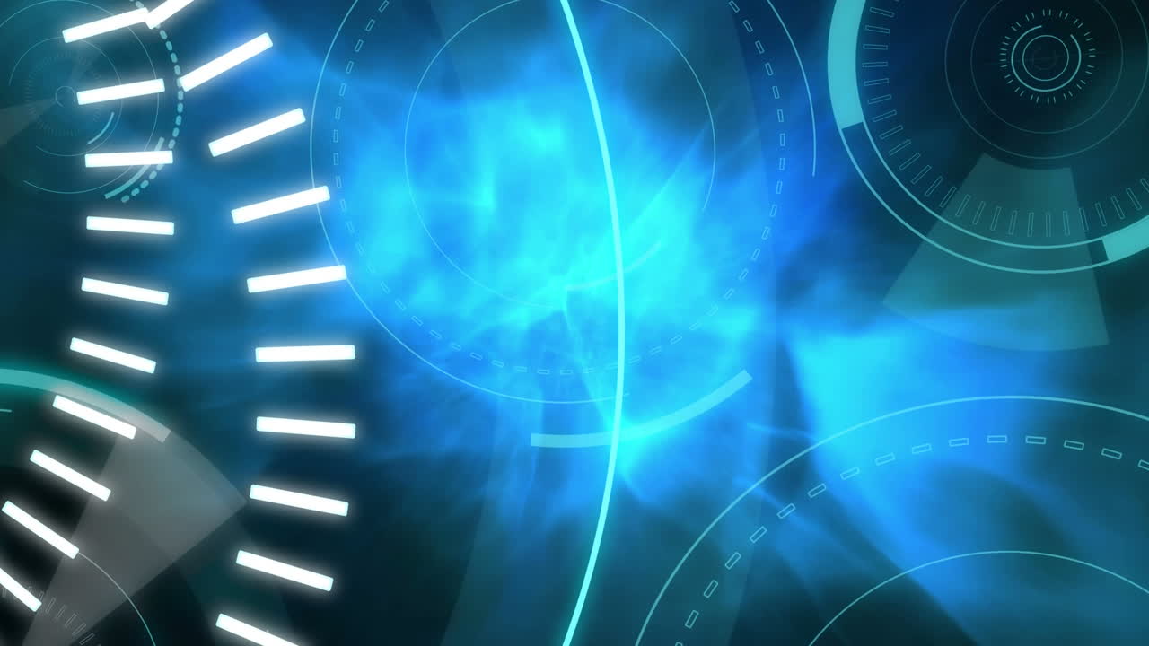 5g escrito en el medio de un círculo futurista